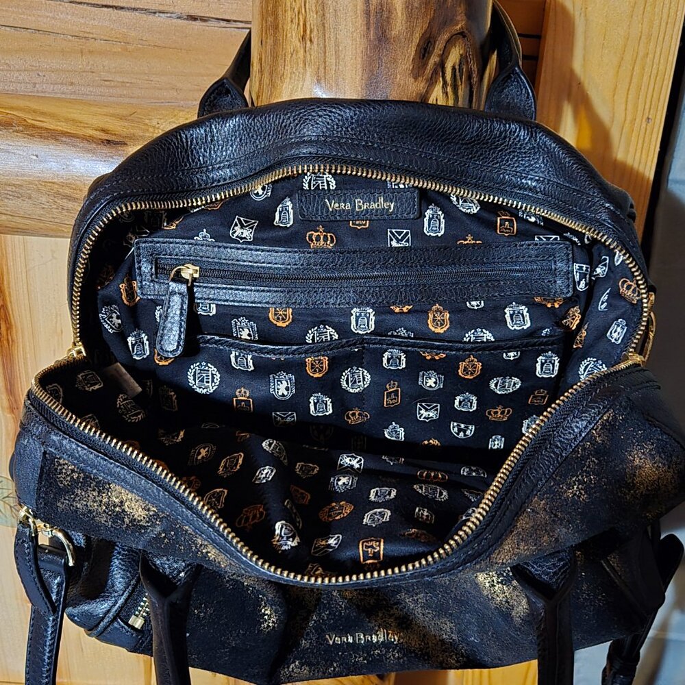 Vera Bradley Leather Bag - Picture 4 of 5
